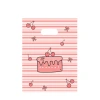 Artistic and fresh bags, accessory bags, cute cartoon plastic bags, gift bags, clothing bags, wholesale with free shipping Item Picture